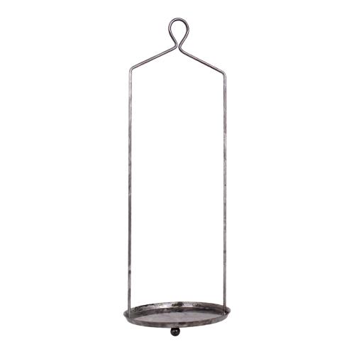 Hengende stativ - Ampel til krukke - Antikk sink - 32 cm - www.frokenfraken.se