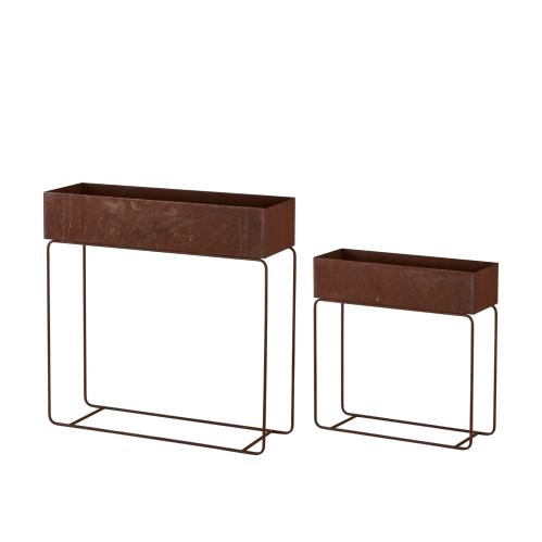 Plantekar - 2 Størrelser - Rust - 80 x 26 cm - www.frokenfraken.se