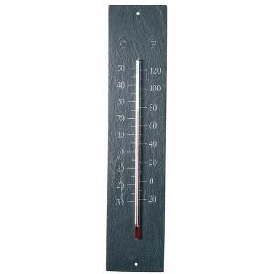 Termometer - Skifer - 1,4 x 10,1 x 45 cm - www.frokenfraken.se