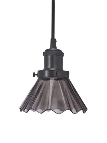 Fönsterlampe - August - Svart brettet 15cm - www.frokenfraken.se