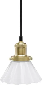 Fönsterlampe - August - Opal foldet 15cm - www.frokenfraken.se