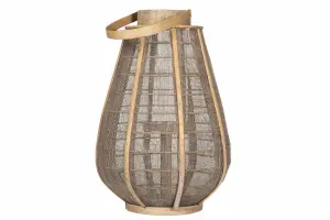 Lykta Forest Drop Bambu - 32 x 46 cm - www.frokenfraken.se