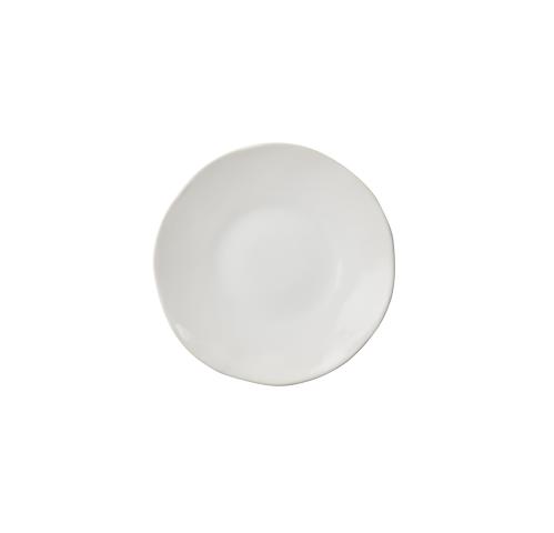 Tallerken - Steintøy Hvit - Ø18 cm - www.frokenfraken.se