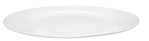 Tallerken - Steintøy Hvit - Ø37 cm - www.frokenfraken.se