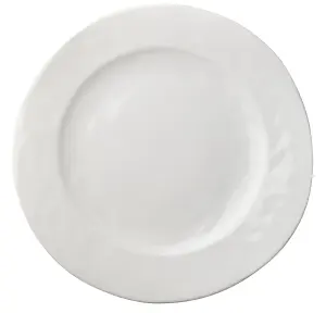 Tallerken - Steintøy Hvit - Ø37 cm - www.frokenfraken.se