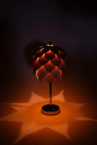 Bordlampe – Cone – Brun – 39 cm - www.frokenfraken.se