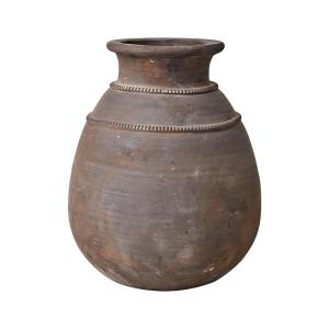 Urn - Brun/svart - Ø24 x 29 cm - www.frokenfraken.se