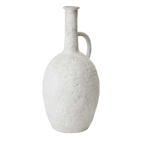 Urne - Positano - Lys grå - Ø12 x 29 x 41 cm - www.frokenfraken.se
