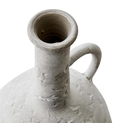 Urne - Positano - Lys grå - Ø12 x 29 x 41 cm - www.frokenfraken.se