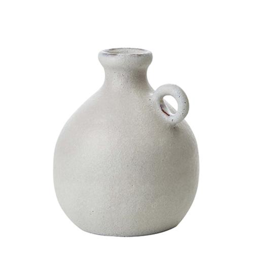 Urne - Hvit - Ø8 x 13 x 14 cm - www.frokenfraken.se