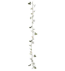 Japansk klätterros girlang - Vit - 65 cm - www.frokenfraken.se