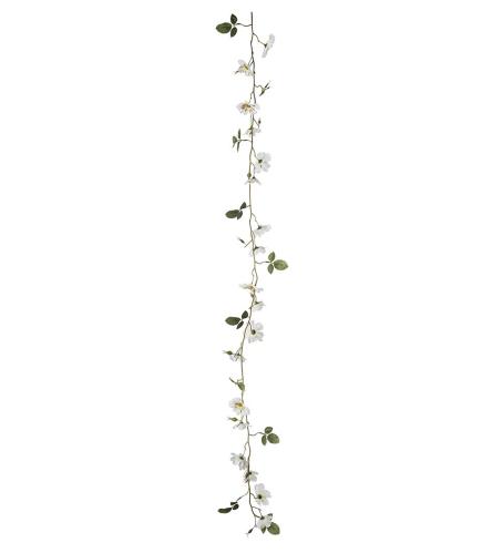 Japansk klätterros girlang - Vit - 65 cm - www.frokenfraken.se