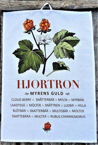 Håndkle - Multe - Hvit - 50 x 70 cm - www.frokenfraken.se