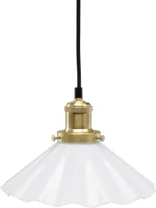 Fönsterlampe - August - Opal foldet 25cm - www.frokenfraken.se