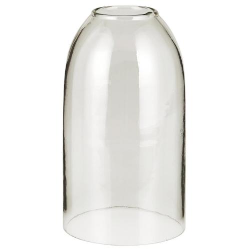 Lyslykt/Glasskuppel åpen på toppen - 20 x 11 cm - www.frokenfraken.se