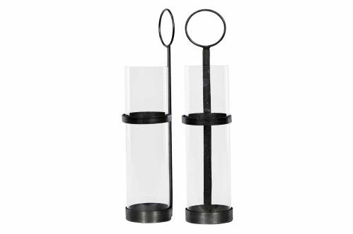 Lyslykt for Vegg - Svart - 36 cm - www.frokenfraken.se