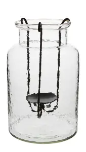 Vas - Med lysestake - 30 x Ø20 cm - www.frokenfraken.se