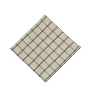 Tygserviett - RUT - GRØNN - 45 X 45CM - 6-pakning - www.frokenfraken.se