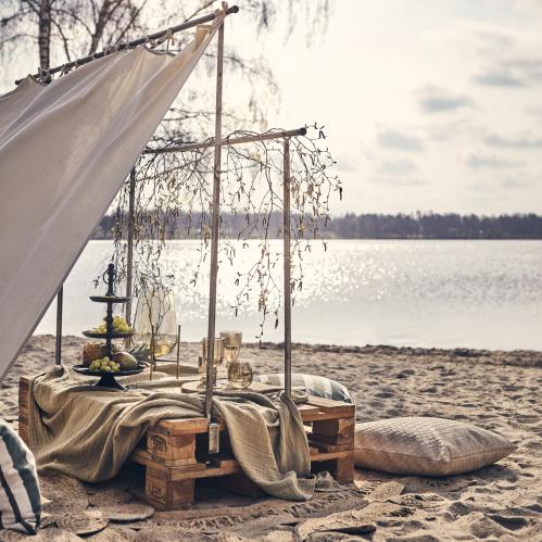 Bordsstativ - Jern - Justerbar høyde og lengde - www.frokenfraken.se