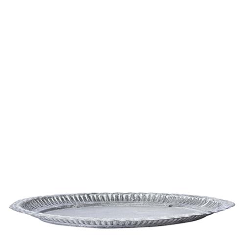Fat - Galvanisert Jern/Grå - 1 x Ø20 cm - www.frokenfraken.se