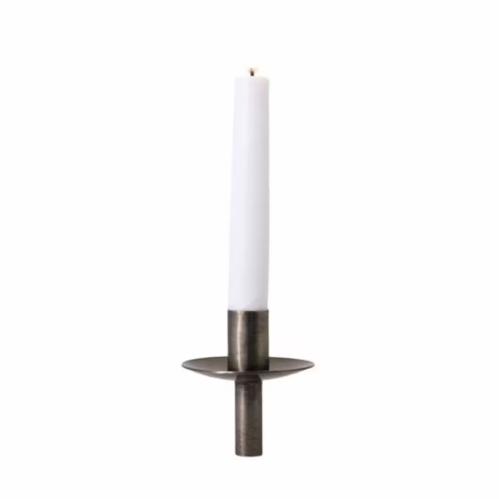 Lys holder for flaske - Antikk messing - Ø 8 x H 6,5 cm - www.frokenfraken.se