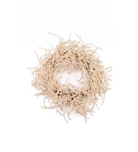 Krans - Bärkrans - Vit - Ø60 cm - www.frokenfraken.se