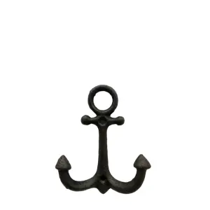 Krok - Støpejern - Anker - svart/brun - 3 x 12 x 9 cm - www.frokenfraken.se