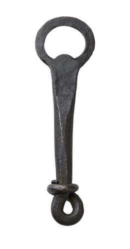 Flaskeåpner smidd med knute - Thor - 14 cm - www.frokenfraken.se