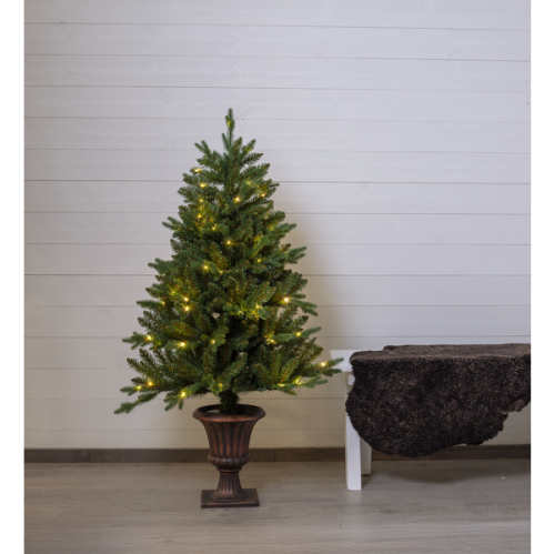 Julgran i pokalkruka - 120 cm - Inomhus & Utomhusbruk - www.frokenfraken.se