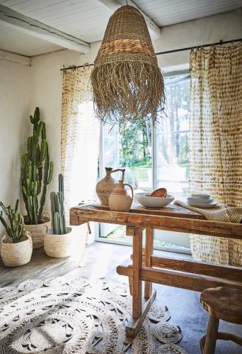 Serveringsfat - Steintøy Hvit - 9 x Ø31 cm - www.frokenfraken.se