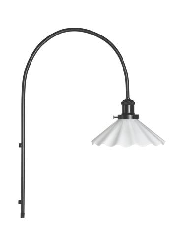 Vegg lampe - August - Opal Brette 25cm - www.frokenfraken.se