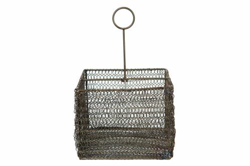 Korg/Handtak Antikk Messing - 15,5 x 12/28 cm - www.frokenfraken.se