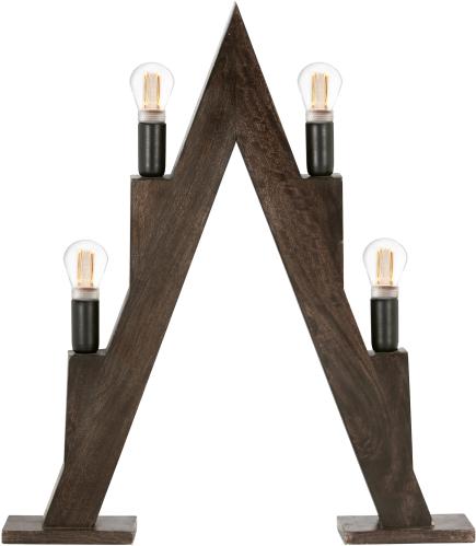 ljusstake - Torsby - med ljuskälllor 4st - www.frokenfraken.se