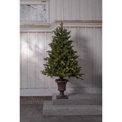 Julgran i pokalkruka - 120 cm - Inomhus & Utomhusbruk - www.frokenfraken.se