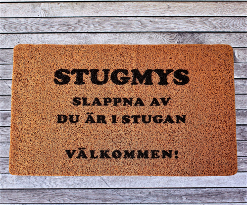 Dørmatte - Stugmys - 45 x 75 cm - www.frokenfraken.se