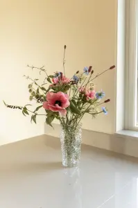 Bukett - Anemon/Lavendel/Stjärnflocka/Pimpinell - www.frokenfraken.se