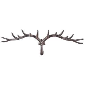 Kroklist - Jern - hjortehorn - Brun - 12,2 x 63,5 x 20 cm - www.frokenfraken.se