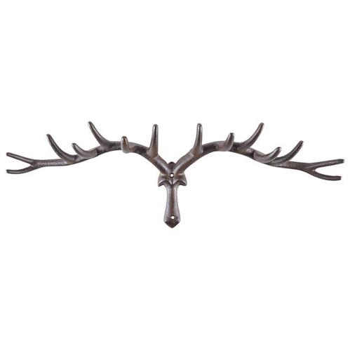 Kroklist - Jern - hjortehorn - Brun - 12,2 x 63,5 x 20 cm - www.frokenfraken.se