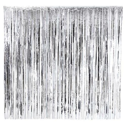 Draperi - Sølv - XL - 2m x 2m - www.frokenfraken.se