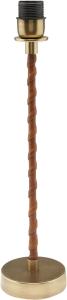 lampfot - Nora - Antikmässing 46cm - www.frokenfraken.se