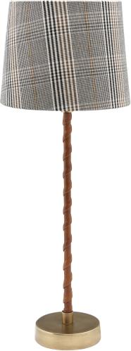 lampfot - Nora - Antikmässing 46cm - www.frokenfraken.se