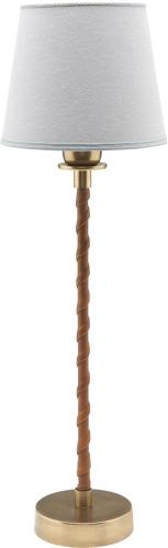 lampfot - Nora - Antikmässing 46cm - www.frokenfraken.se