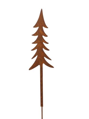 Metallpinne – Gran – Rust – 40 cm - www.frokenfraken.se