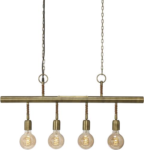 taklampe - Nora - Antik messing 82,5cm - www.frokenfraken.se