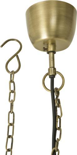 taklampe - Nora - Antik messing 82,5cm - www.frokenfraken.se
