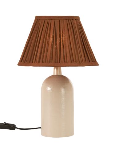 Bordlampe - Riley - Beige/Brun 37cm - www.frokenfraken.se