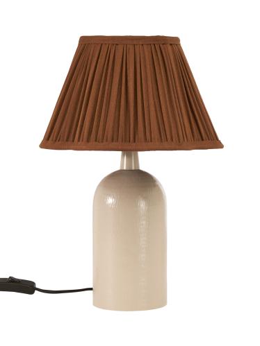 Bordlampe - Riley - Beige/Brun 37cm - www.frokenfraken.se