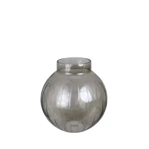 Vas Alinde Grå Liten - Ø 13 x 12 cm - www.frokenfraken.se