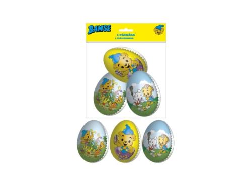 Påskeegg - Bamse - 3 stk - 9 cm - www.frokenfraken.se