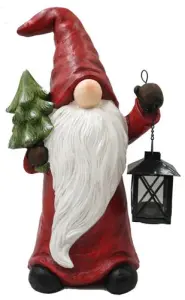 Tomte Med Lykta - 42 cm - www.frokenfraken.se